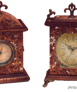 Ρολόι ξύλινο επιτραπέζιο620-24CC62HB