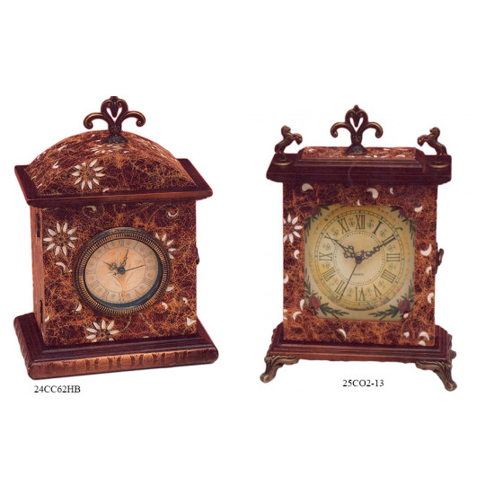 Ρολόι ξύλινο επιτραπέζιο620-24CC62HB