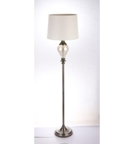 Φωτιστικό Δαπέδου Μεταλλικό Γυάλινο/Χρυσό 162x40εκ2457