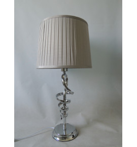 Φωτιστικό Επιτραπέζιο Μεταλλικό Ασημί/Γκρι 70x18εκ2536