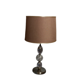 Φωτιστικό Επιτραπέζιο Μεταλλικό Γυάλινο/Χρυσό 53x30εκ2460