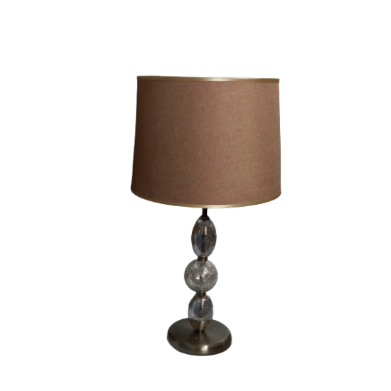 Φωτιστικό Επιτραπέζιο Μεταλλικό Γυάλινο/Χρυσό 53x30εκ2460