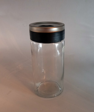 Βάζο Γυάλινο Για Αλάτι-Πιπέρι & Μπαχαρικά   5,5x13cm  220ml2343