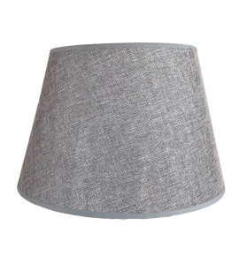 Καπέλο Για Φωτιστικό Υφασμάτινο  Γκρι/Ασημί 1364