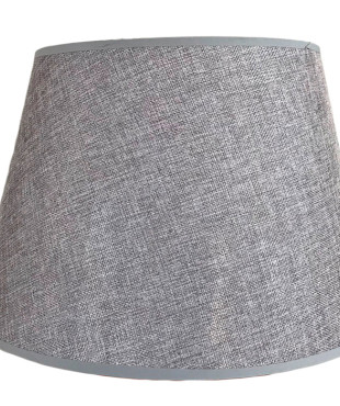 Καπέλο Για Φωτιστικό Υφασμάτινο  Γκρι/Ασημί 1364