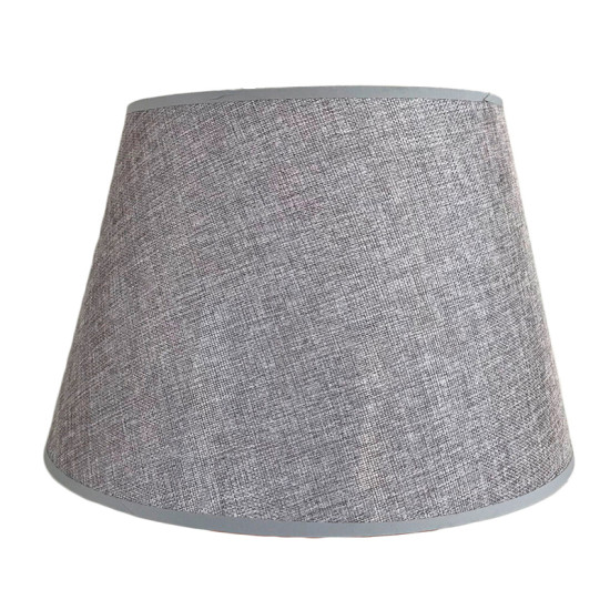 Καπέλο Για Φωτιστικό Υφασμάτινο  Γκρι/Ασημί 1364