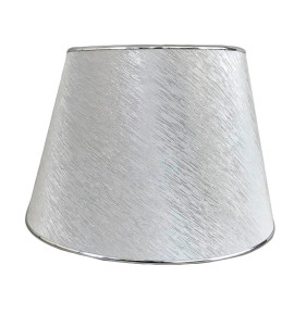 Καπέλο Για Φωτιστικό Υφασμάτινο Λευκό1363