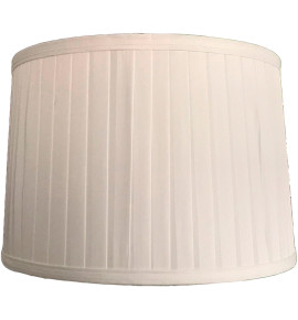 Καπέλο για φωτιστικό λευκό κουρτίνα   682