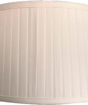 Καπέλο για φωτιστικό λευκό κουρτίνα   682