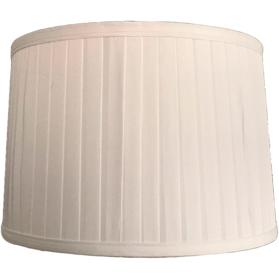 Καπέλο για φωτιστικό λευκό κουρτίνα   682