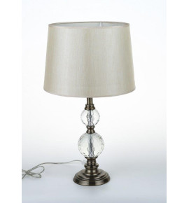 Φωτιστικό Επιτραπέζιο Μεταλλικό Γυάλινο/Χρυσό 57x33εκ2458