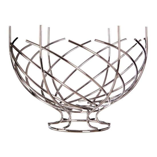 Φρουτιέρα μεταλλική με πόδι946