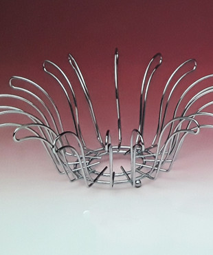 Φρουτιέρα  Διπλό Τοίχωμα Μεταλλική935