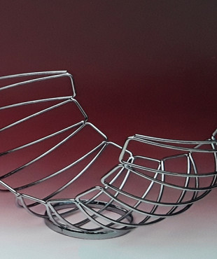 Φρουτιέρα Διπλό Τοίχωμα Μεταλλική937