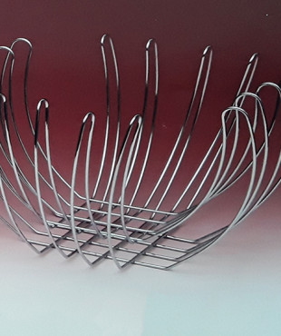 Φρουτιέρα Διπλό Τοίχωμα Μεταλλική934