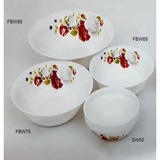 Γυάλινο Οπάλ Μπολ - Γυάλινη Οπάλ Σαλατιέρα1129-DECOR-150508/FBW90