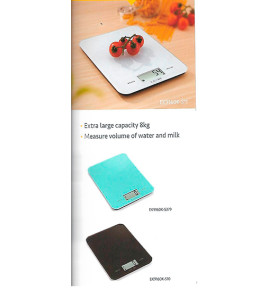 Ψηφιακή Ζυγαριά Κουζίνας Ακριβείας 1gr - 8kg, 3 χρώματα1884-EK9160K-S11