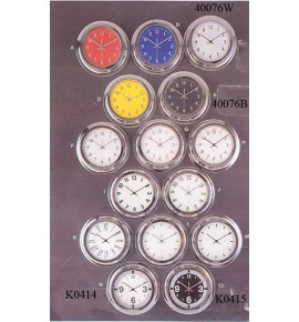 Ρολόι Τοίχου Μεταλλικό611-40076W