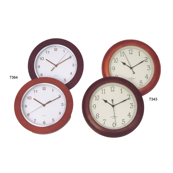 Ρολόι Τοίχου Ξύλινο598-7364-brown