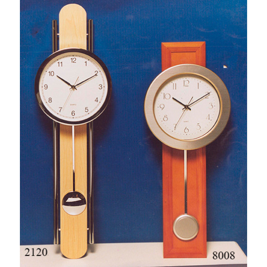 Ρολόι Τοίχου Ξύλινο Με Εκκρεμές605-2120