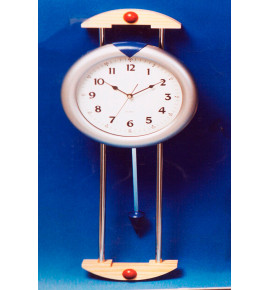 Ρολόι Τοίχου Ξύλινο Με Εκκρεμές606