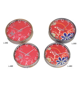 Ρολόι τοίχου μεταλλικό592-L-48D