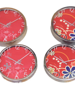 Ρολόι τοίχου μεταλλικό592-L-48D