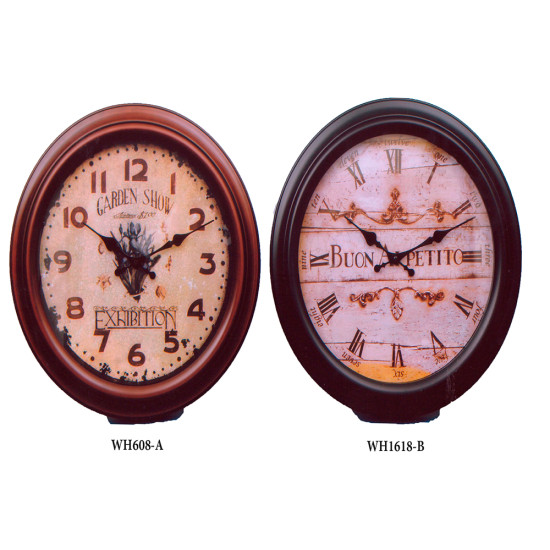 Ρολόι τοίχου ξύλινο 590-WH1608-A