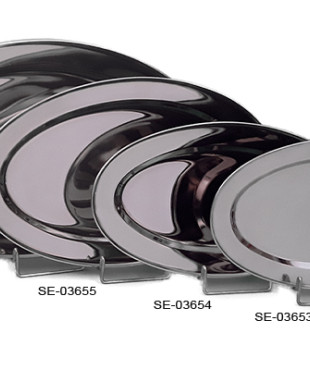Inox Πιατέλα Σερβιρίσματος Οβάλ 1131-SE-03656