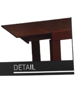 ΤΡΑΠΕΖΙ ΤΡΑΠΕΖΑΡΙΑΣ ΣΕ ΞΥΛΟ ΟΞΥΑΣ ΣΕ ΧΡΩΜΑ ΑΝΙΓΚΡΕ ΕΠΕΚΤΕΙΝΩΜΕΝΟ 150(+43)Χ90Χ76