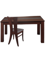 ΤΡΑΠΕΖΙ ΤΡΑΠΕΖΑΡΙΑΣ ΣΕ ΞΥΛΟ ΟΞΥΑΣ ΣΕ ΧΡΩΜΑ ΑΝΙΓΚΡΕ ΕΠΕΚΤΕΙΝΩΜΕΝΟ 150(+43)Χ90Χ76