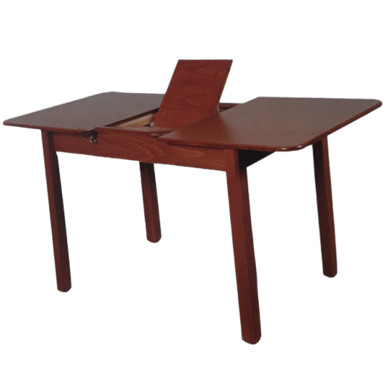 ΤΡΑΠΕΖΙ ΚΟΥΖΙΝΑΣ ΕΠΕΚΤΕΙΝΟΜΕΝΟ ΣΕ ΞΥΛΟ ΟΞΥΑΣ ΣΕ ΧΡΩΜΑ ΑΝΙΓΚΡΕ 120(30)Χ72Χ76 ΥΨΟΣ