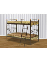 Παιδικό Κρεβάτι Κουκέτα για Στρώμα 90x190cm Κρίκος