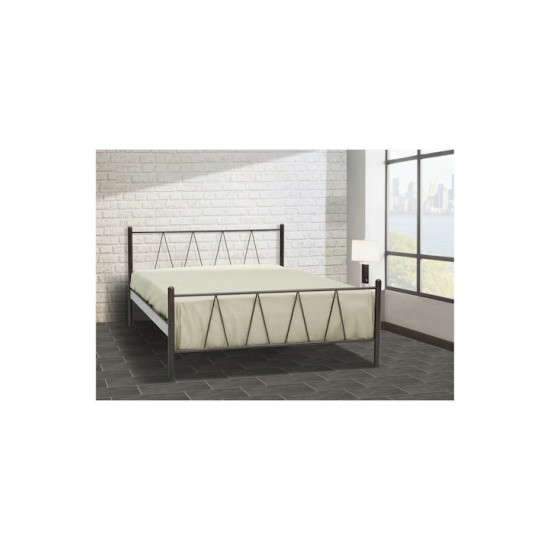 ΙΟΣ  Κρεβάτι Μεταλλικό 90/110/140/150/160Χ190 ή 200cm