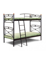 Παιδικό Κρεβάτι Κουκέτα για Στρώμα 90x190cm Καφέ Μαργαρίτα