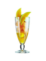  Ποτήρια Εξάδα  (6 Tεμαχίων)  Milk shake, Χυμού, Γρανίτας Παγωτού 360ml, Arcoroc Quadro 