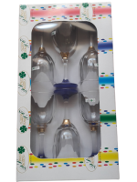 ΠΟΤΗΡΙ ΚΟΛΟΝΑΤΟ ΣΑΜΠΑΝΙΑΣ- ΟΥΖΟΥ - LINEA QUATTRO - ΙΤΑΛΙΑΣ ΣΕΤ 6 ΤΕΜ.