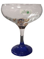 ΠΟΤΗΡΙ ΚΟΛΟΝΑΤΟ ΠΑΓΩΤΟΥ - ΣΑΜΠΑΝΙΑΣ -LINEA QATTRO- ΣΕΤ 6 ΤΕΜ.