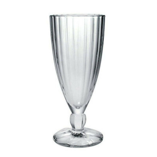  Ποτήρια Εξάδα  (6 Tεμαχίων)  Milk shake, Χυμού, Γρανίτας Παγωτού 360ml, Arcoroc Quadro 