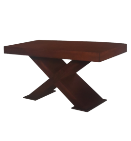 Τραπέζι Τραπεζαρίας  Από Ξύλο Οξιάς, Ανιγκρέ Χρώμα Λουσταρισμένο 150Χ90Χ78 εκ.