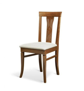 Καρέκλα Τραπεζαρίας ΕΜΥ Από Ξύλο Οξιάς, Σε Ανεγκρέ Χρώμα,