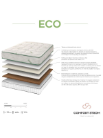 Ορθοπεδικό Στρώμα Latex ECO με Ελατήρια Της Comfort Strom 90x200x24cm. Διατείθεται σε 110Χ190(200), 140Χ190(200), 150Χ190(200), & 160Χ190(200)