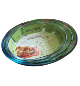 Πυρέξ Γυάλινο Οβάλ 4 Λίτρων  39,3Χ27,6Χ6,5